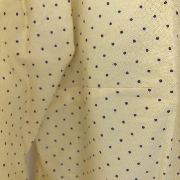 NWT J. Crew Factory 100% cotton mini dot button down shirt - Picture 4 of 5